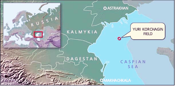 D THE NORTH CAUCASIAN OIL FIELDS RUSSIE 