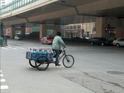 Extreme human-powered delivery